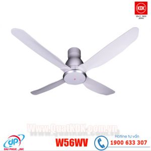 Quạt trần 4 cánh KDK W56WV - Trắng