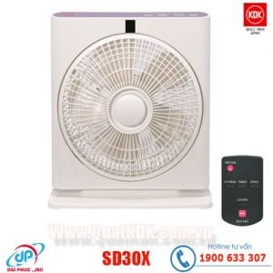 Quạt hộp KDK SD30X - Tím bạc