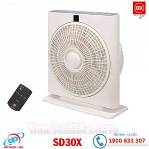 Quạt hộp KDK SD30X - Xám bạc
