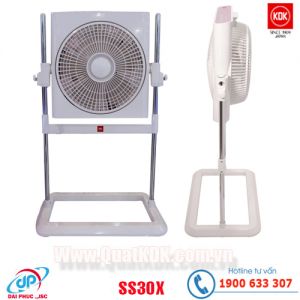 Quạt hộp KDK SS30X - Tím bạc