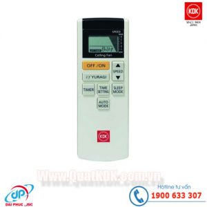 Remote Điều Khiển Quạt trần KDK LED U60FW